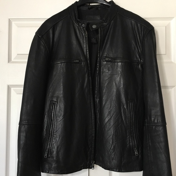 Express Other - Express - Men’s Black Leather Jacket